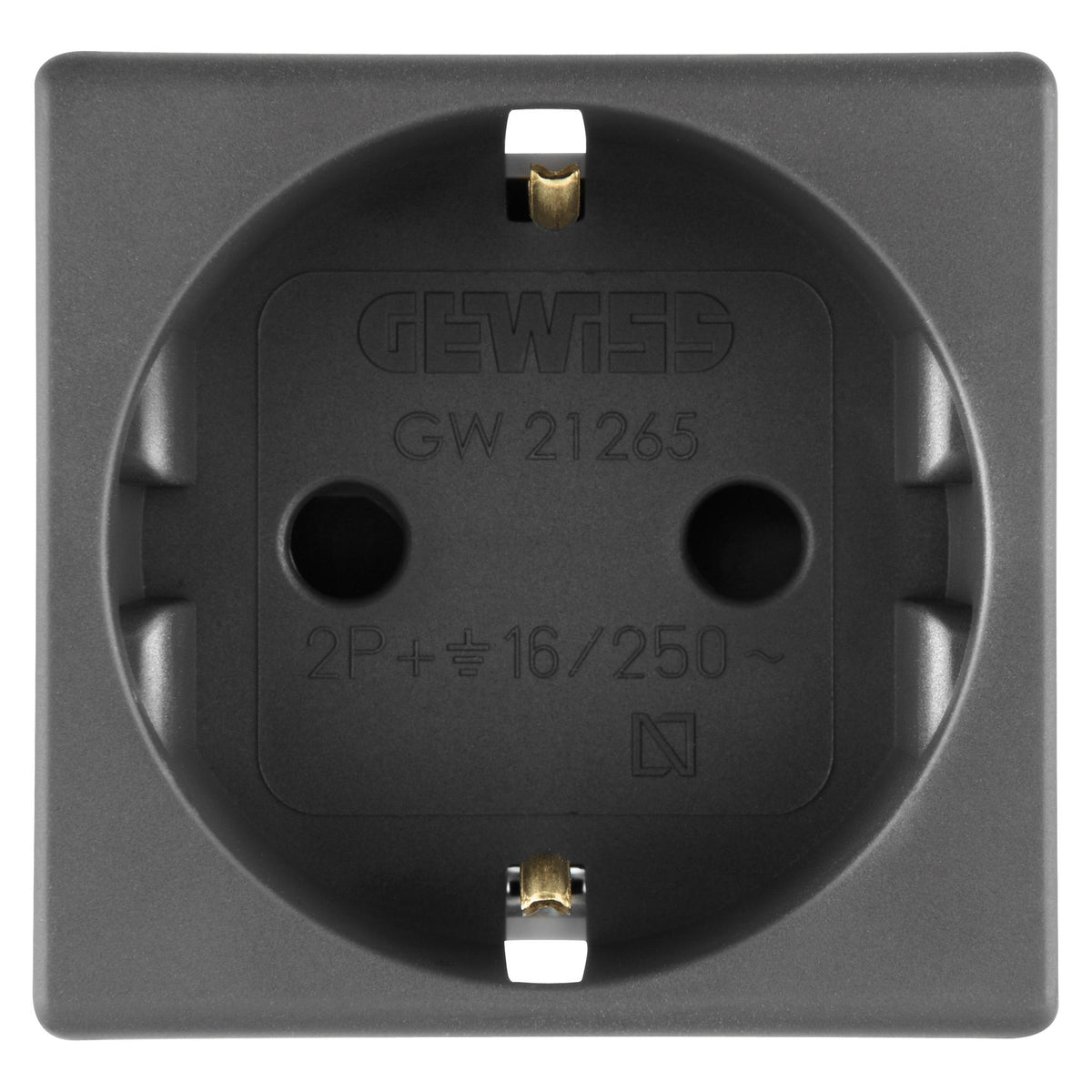 2P+E 16A PRIZA SCHUKO SY/NE - GW21265
